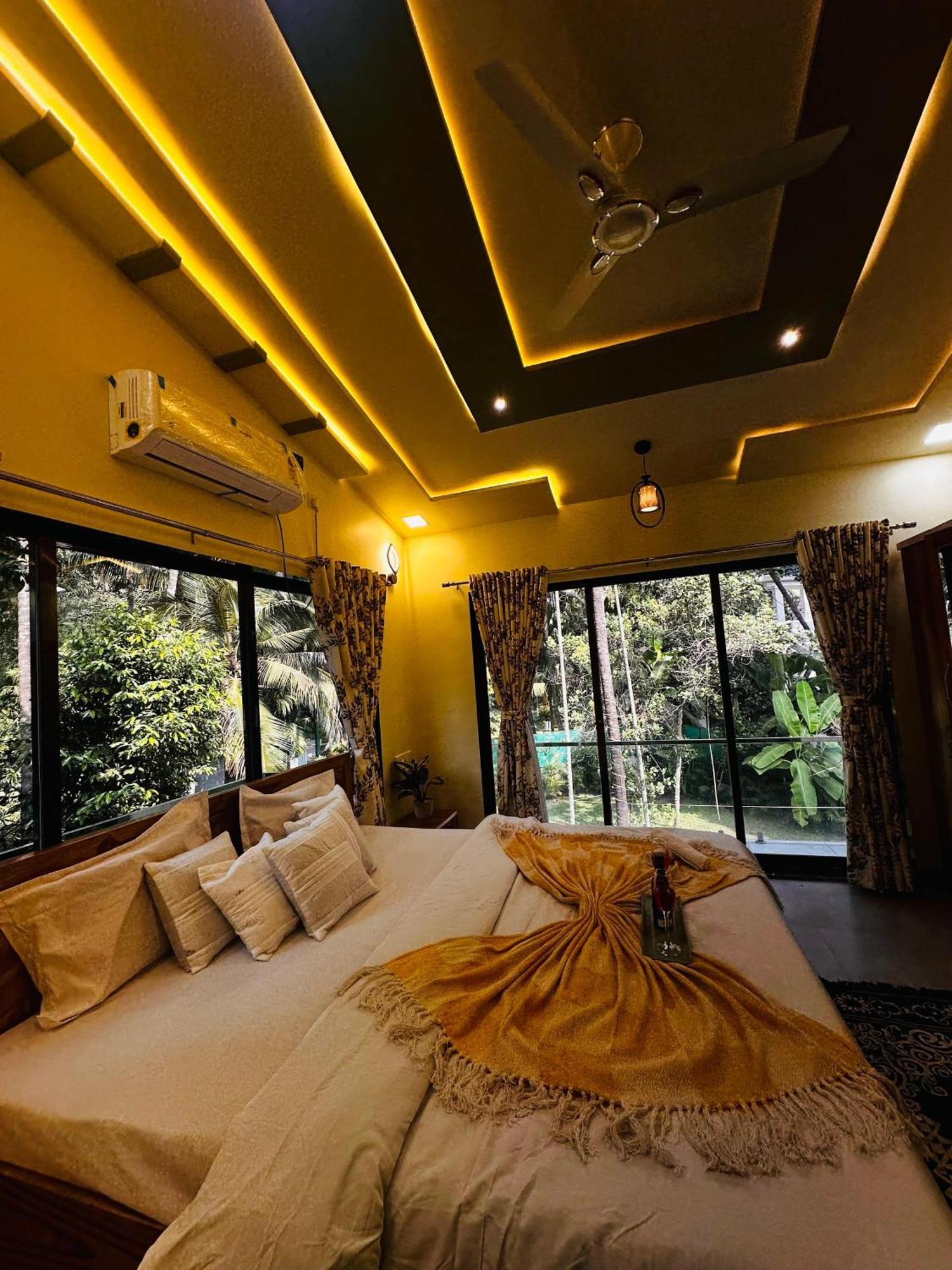 Seas The Day Luxurious 5Bhk Villa 2Min From Awas Beach With Huge Private Pool Alibaug Exterior foto