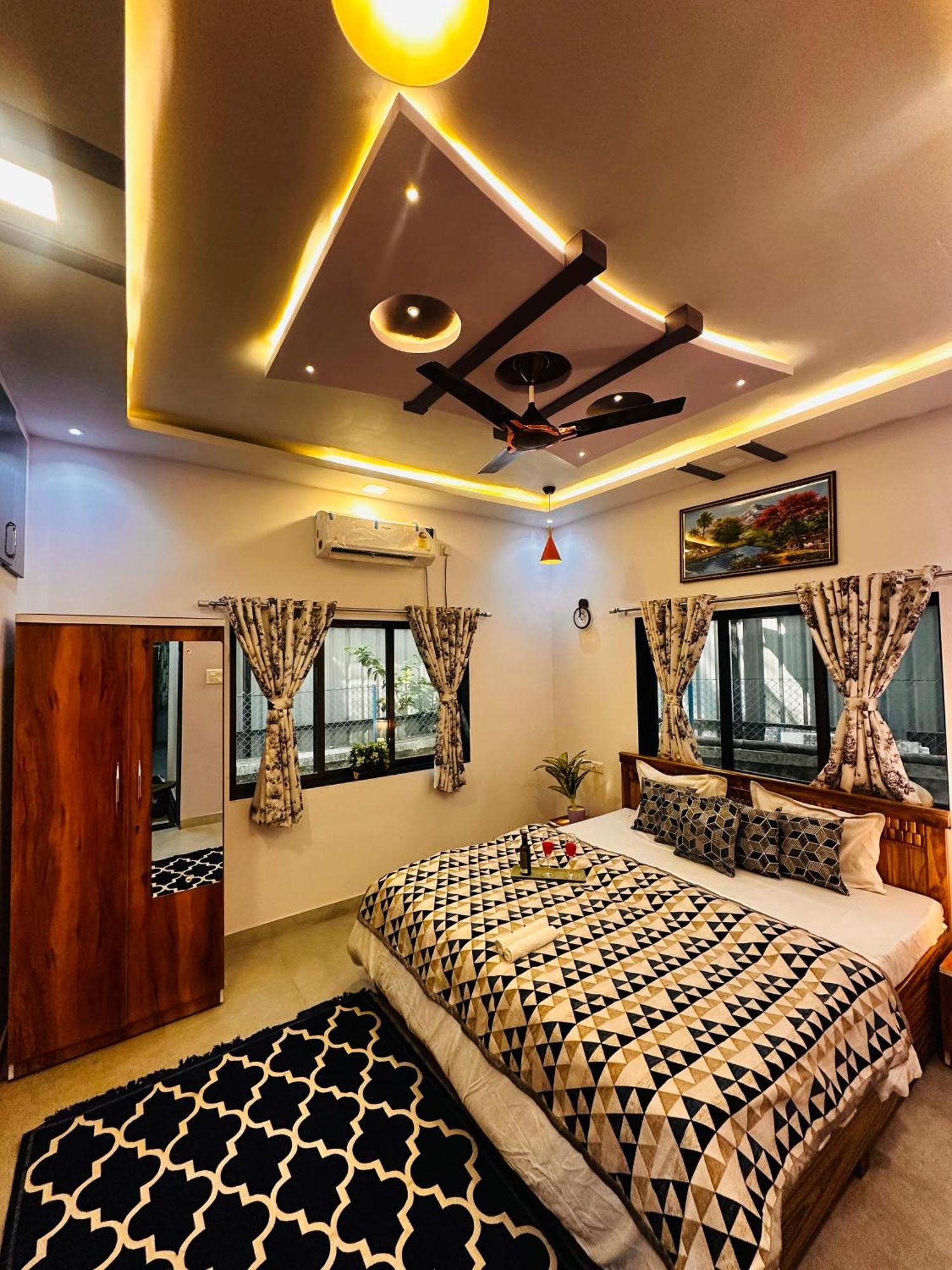 Seas The Day Luxurious 5Bhk Villa 2Min From Awas Beach With Huge Private Pool Alibaug Exterior foto