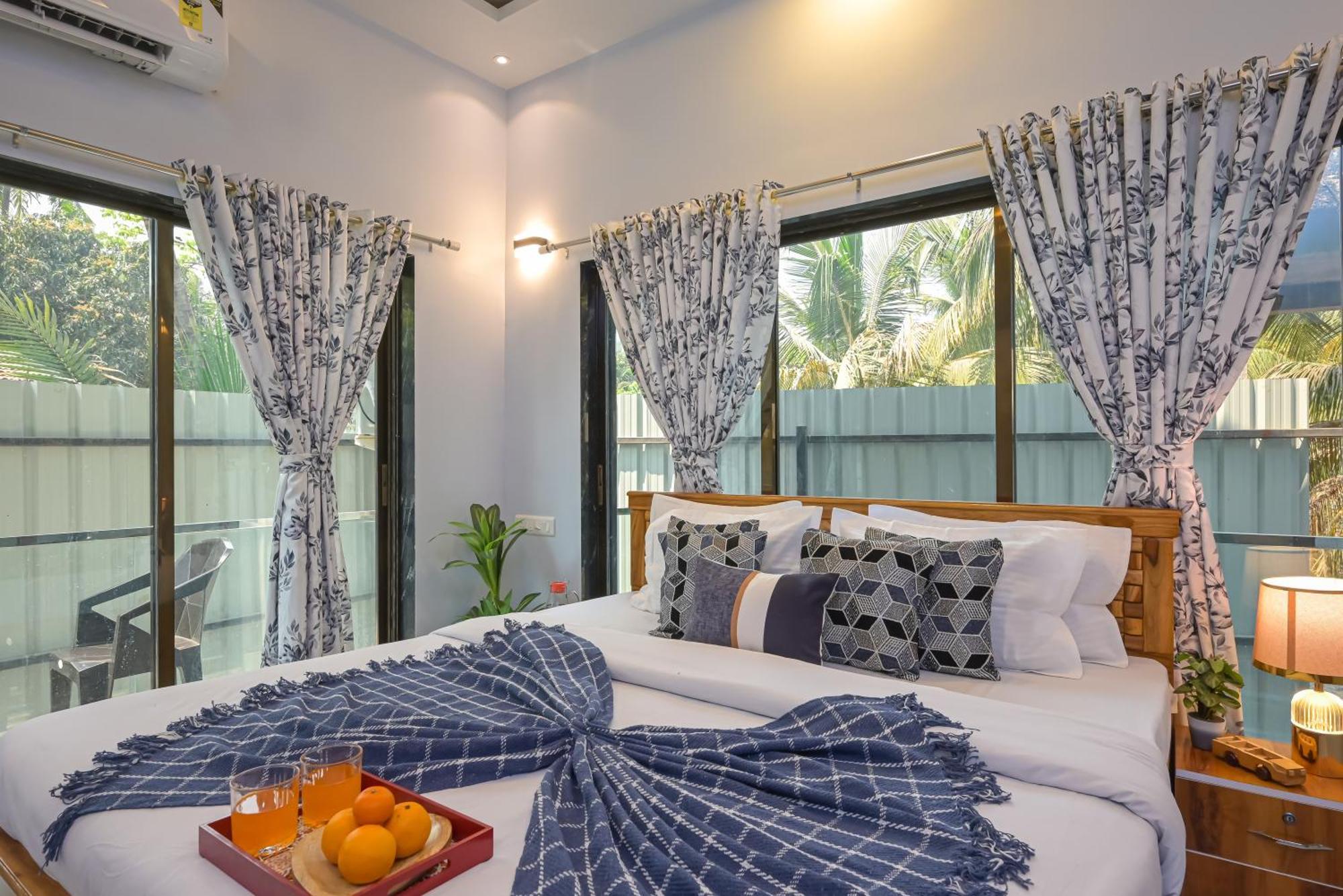 Seas The Day Luxurious 5Bhk Villa 2Min From Awas Beach With Huge Private Pool Alibaug Exterior foto