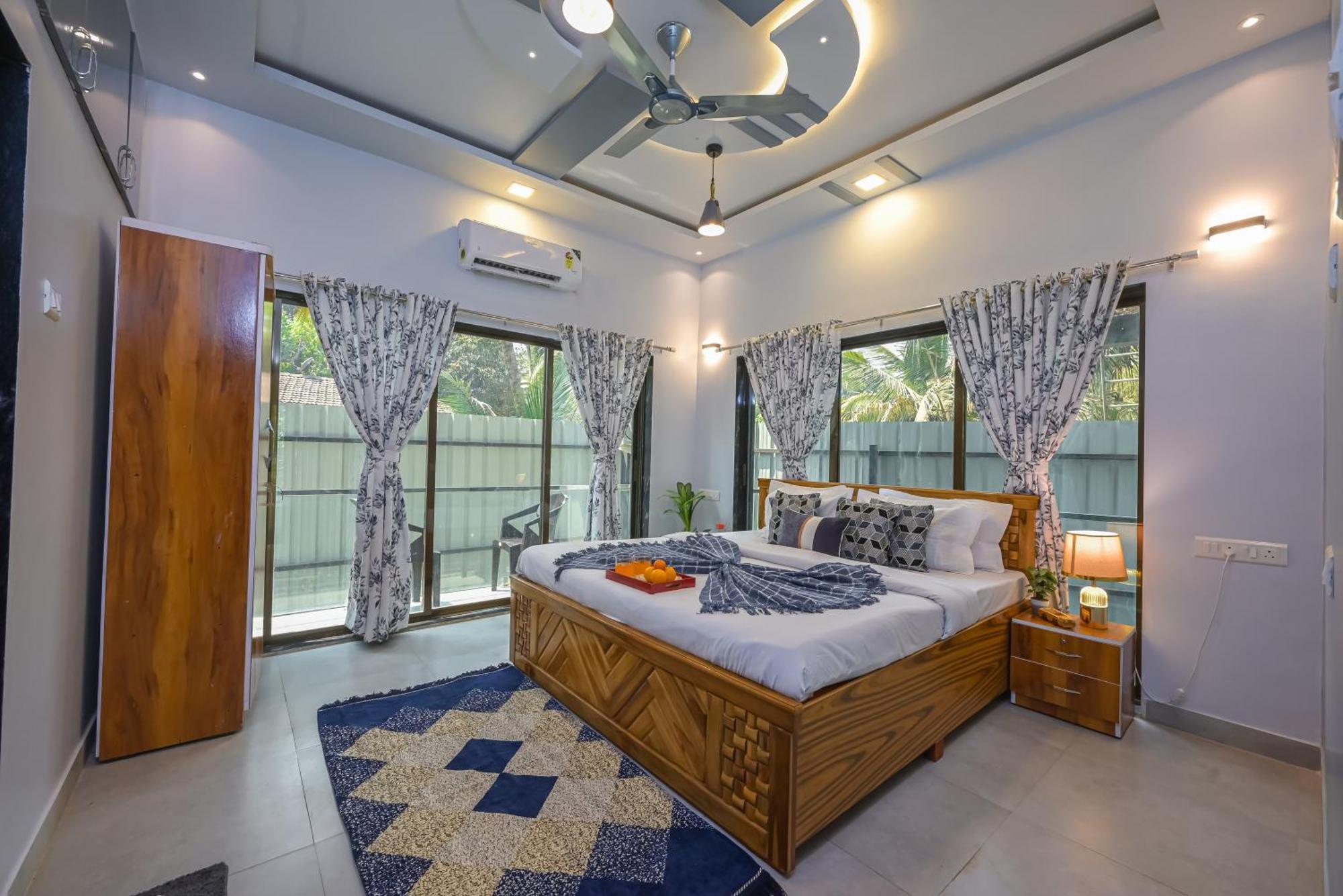 Seas The Day Luxurious 5Bhk Villa 2Min From Awas Beach With Huge Private Pool Alibaug Exterior foto