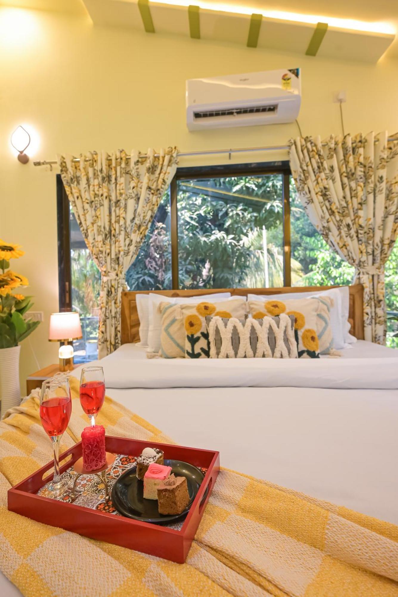 Seas The Day Luxurious 5Bhk Villa 2Min From Awas Beach With Huge Private Pool Alibaug Exterior foto