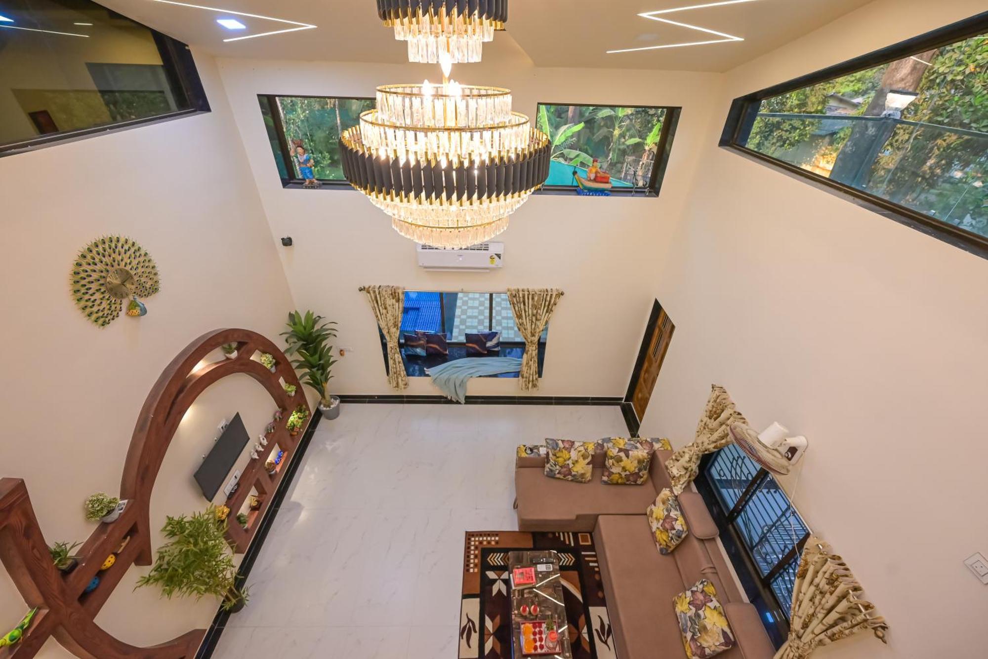 Seas The Day Luxurious 5Bhk Villa 2Min From Awas Beach With Huge Private Pool Alibaug Exterior foto